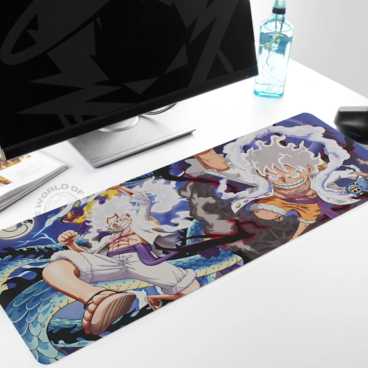 MONKEY D. LUFFY KEYBOARD + MOUSE PAD XXL - The World Of Nerds