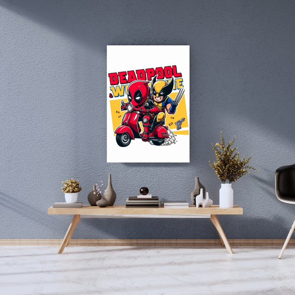 Deadpool & Wolverine A3+ HD Marvel Wall Poster