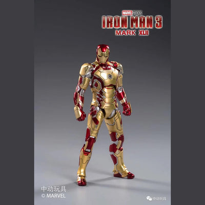 ZD toys Iron Man 3 – Mark 42 Battle-Ready Display - 2