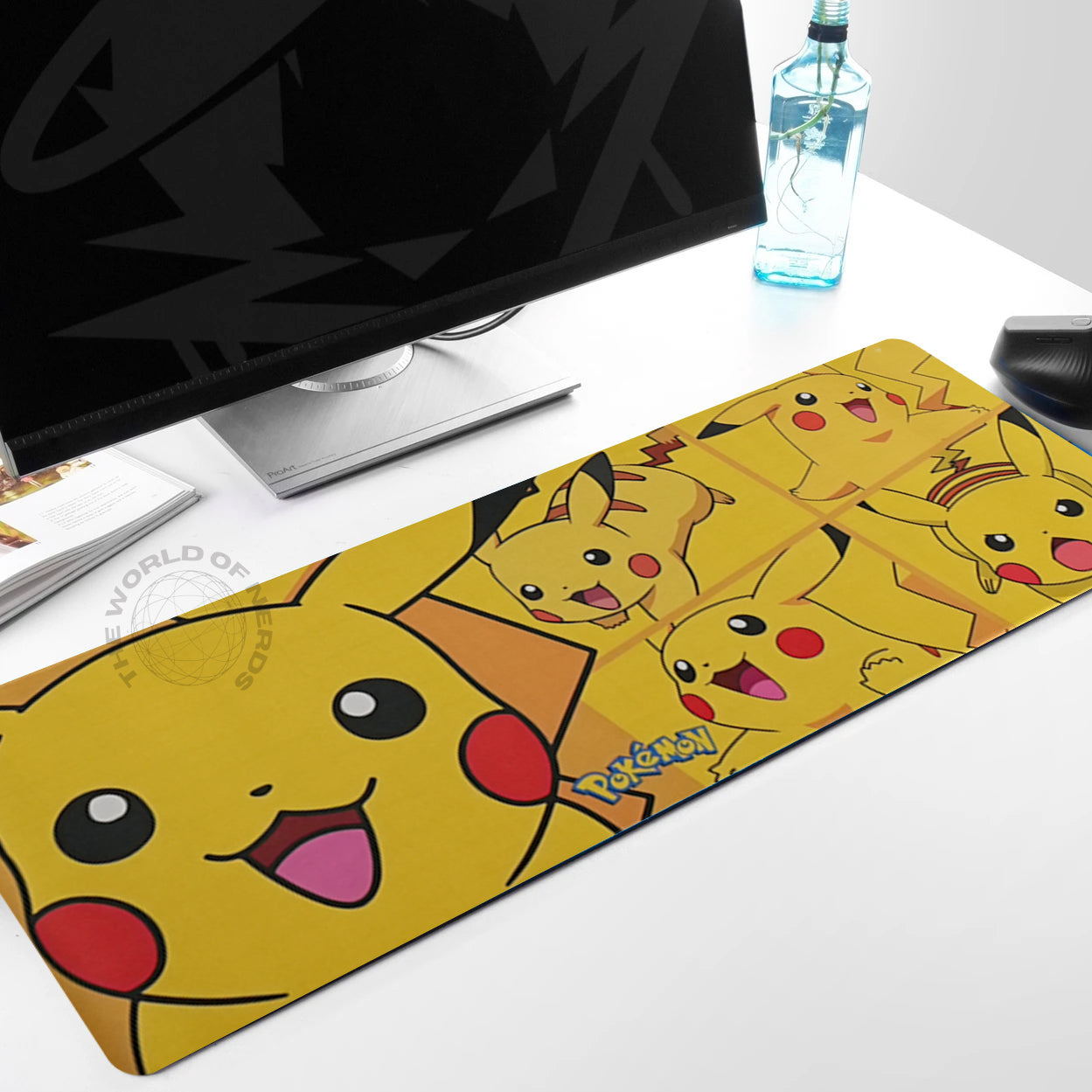 PIKACHU KEYBOARD + MOUSE PAD XXL - The World Of Nerds
