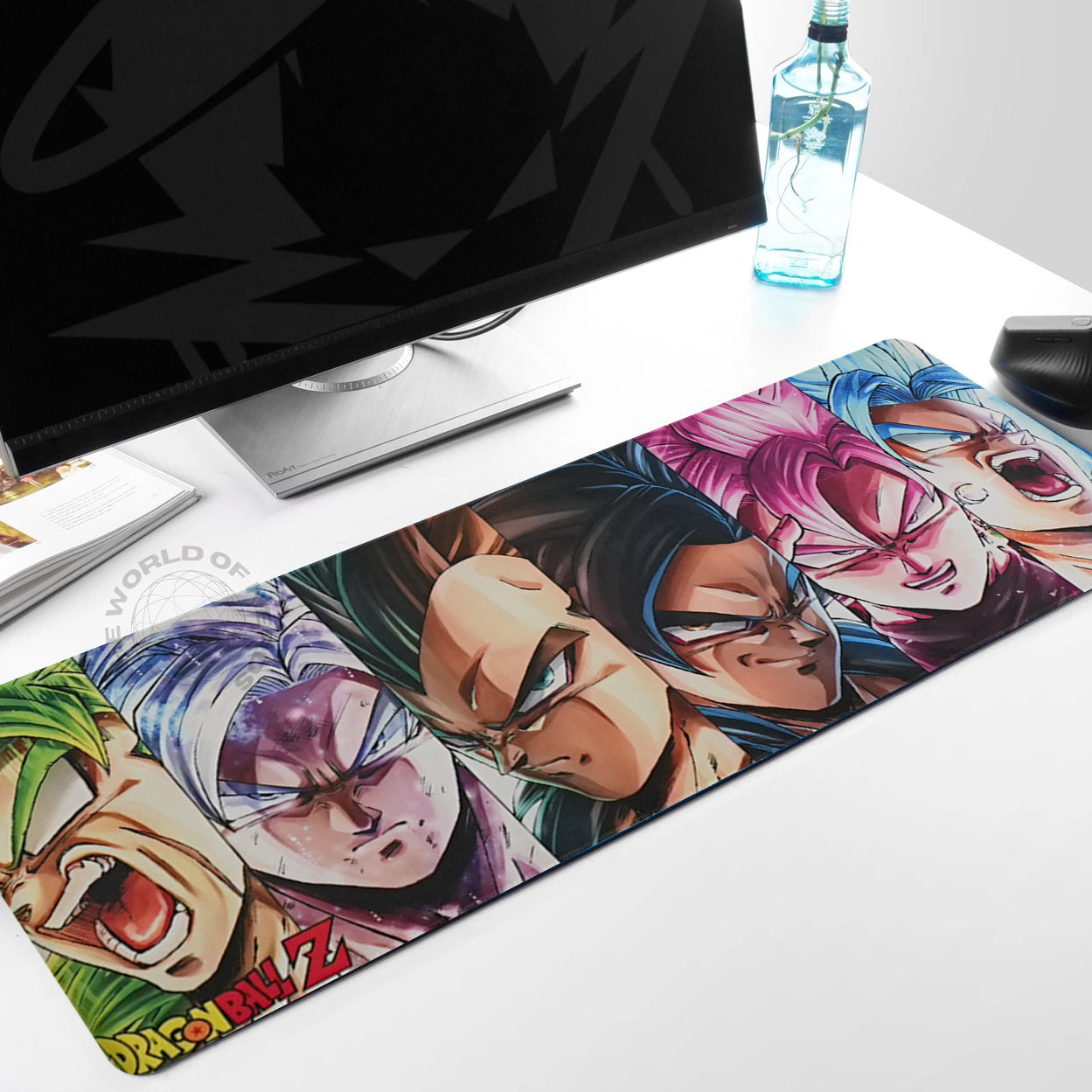 DRAGON BALL Z KEYBOARD + MOUSE PAD XXL - The World Of Nerds