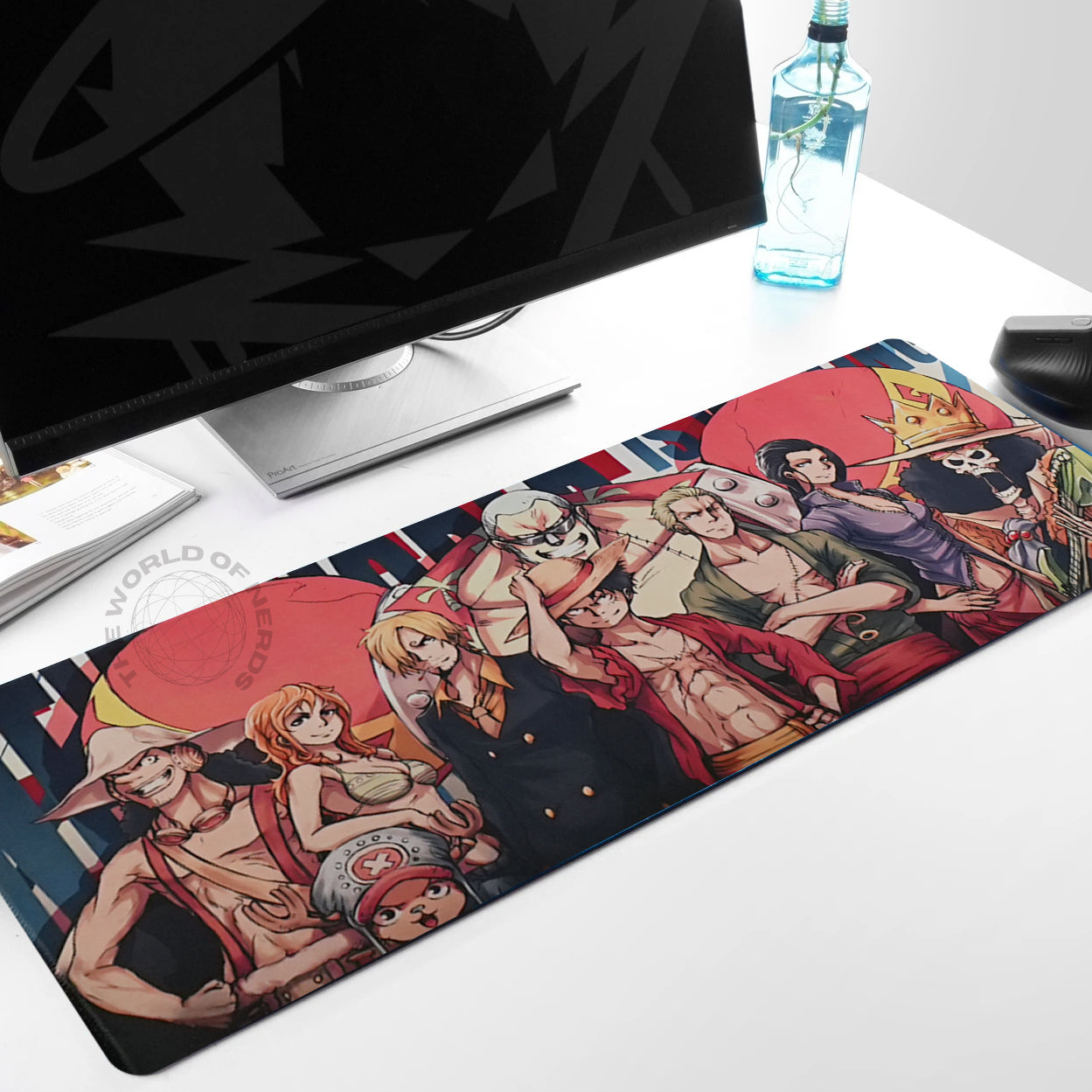 ONE PIECE KEYBOARD + MOUSE PAD XXL - The World Of Nerds