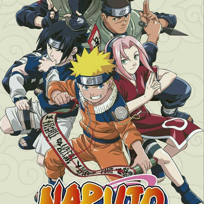 Naruto Team 7 A3+ HD Anime Wall Poster - 2