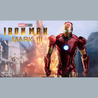 ZD toys Iron Man Mark III: Luminous Birth of a Hero ⚡ - 2