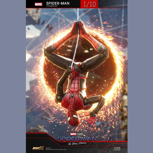 ZD toys Marvel Spider-Man (Upgraded Suit) with Accessories – No Way Home