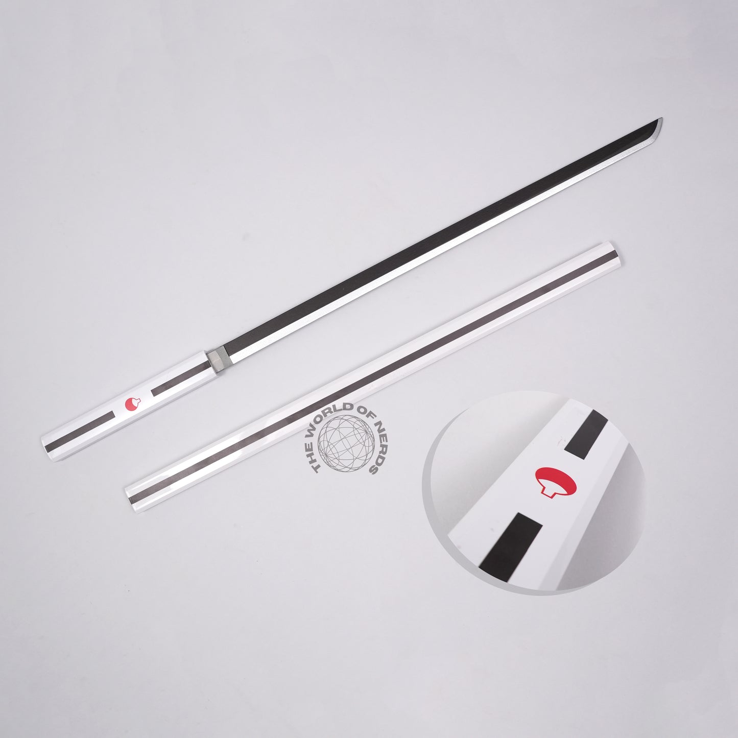 Sasuke’s Kusanagi White Wooden Katana