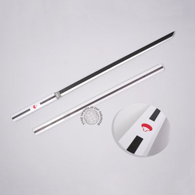 Sasuke’s Kusanagi White Wooden Katana
