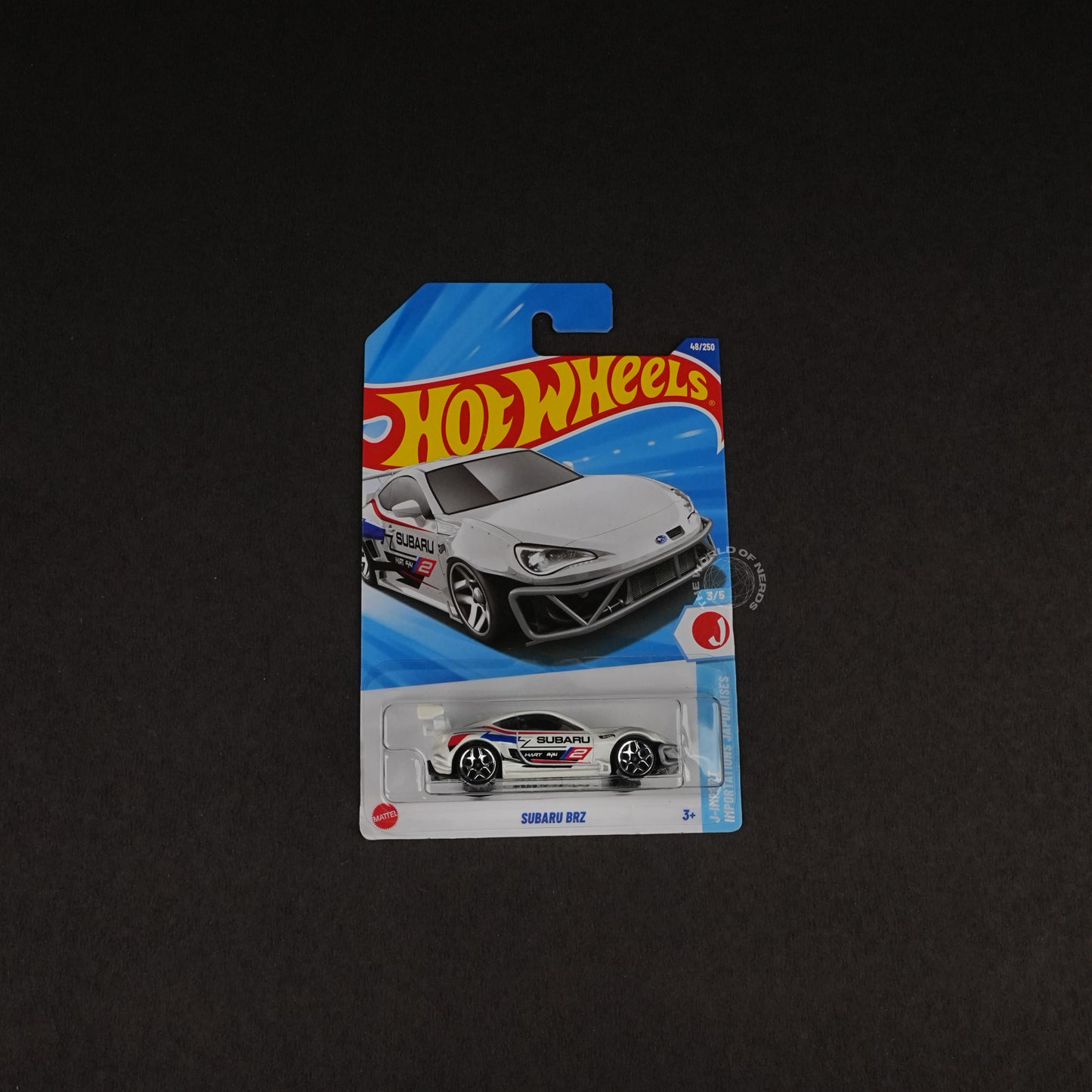 Hot Wheels 2025 Subaru BRZ White Edition Diecast car - The World Of Nerds
