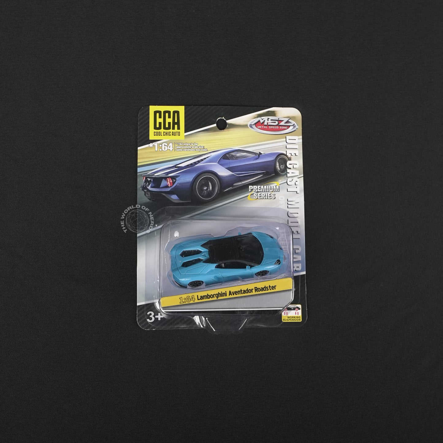 Lamborghini Aventador Roadster -- Blue -- CCA - The World Of Nerds