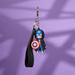 Captain America Black Coat Strap Keychain