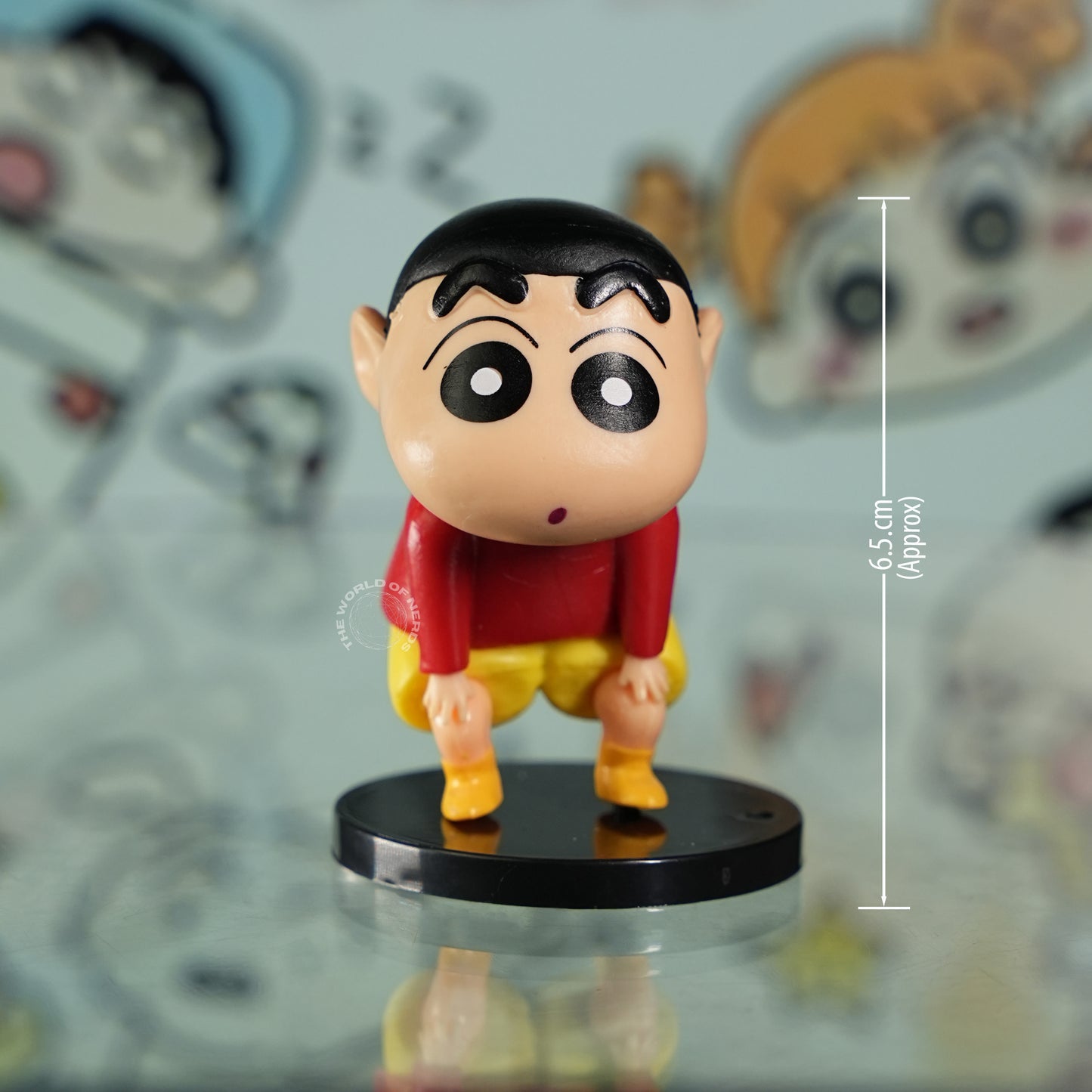 Squatting Shinchan Figurine