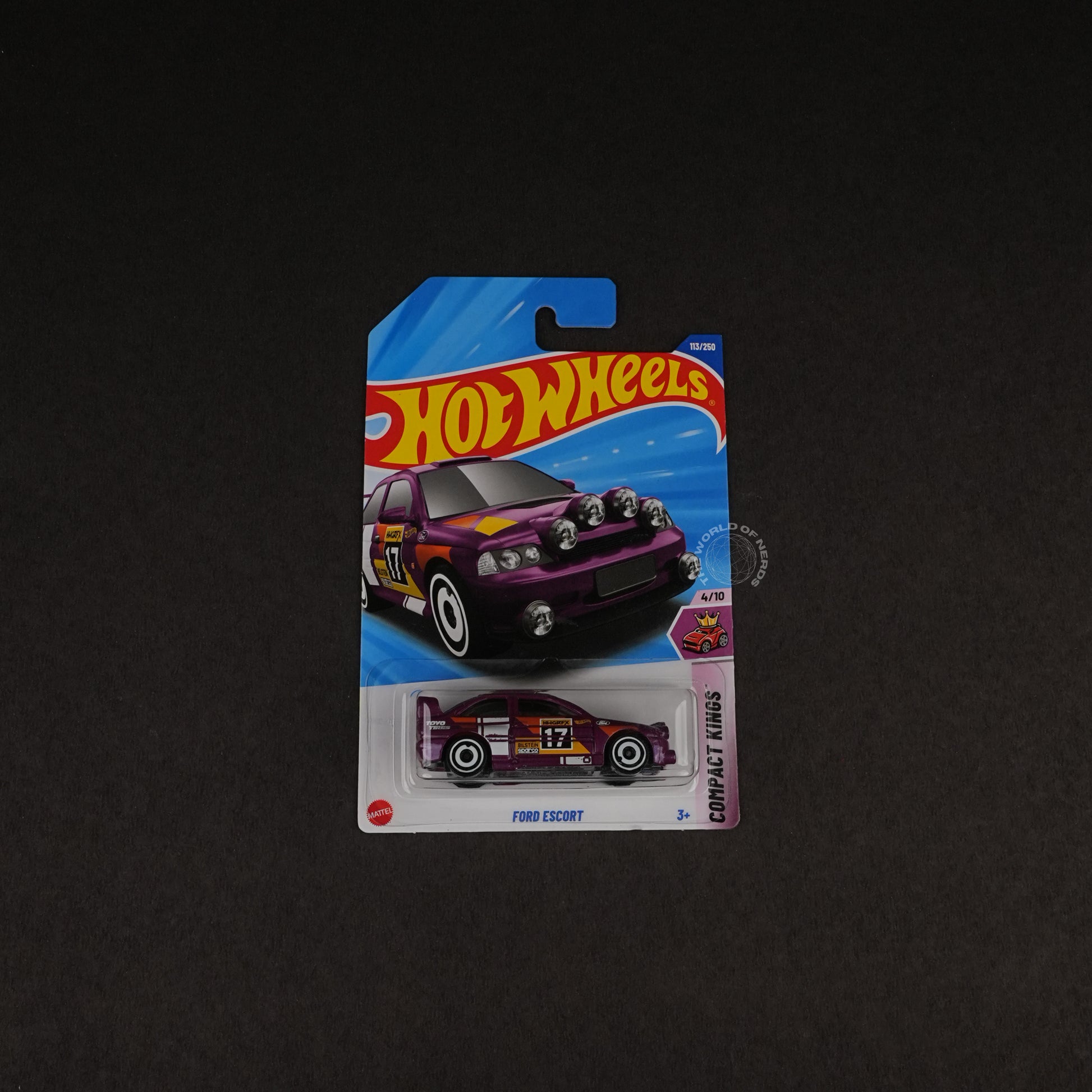 Hot Wheels Ford Escort – Compact Kings Series Diecast Car - The World Of Nerds
