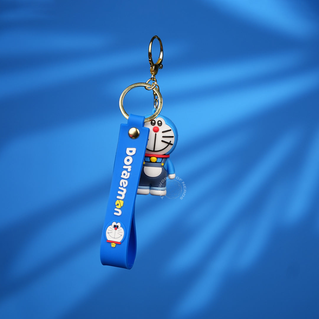 Doraemon Classic Character Strap Keychain