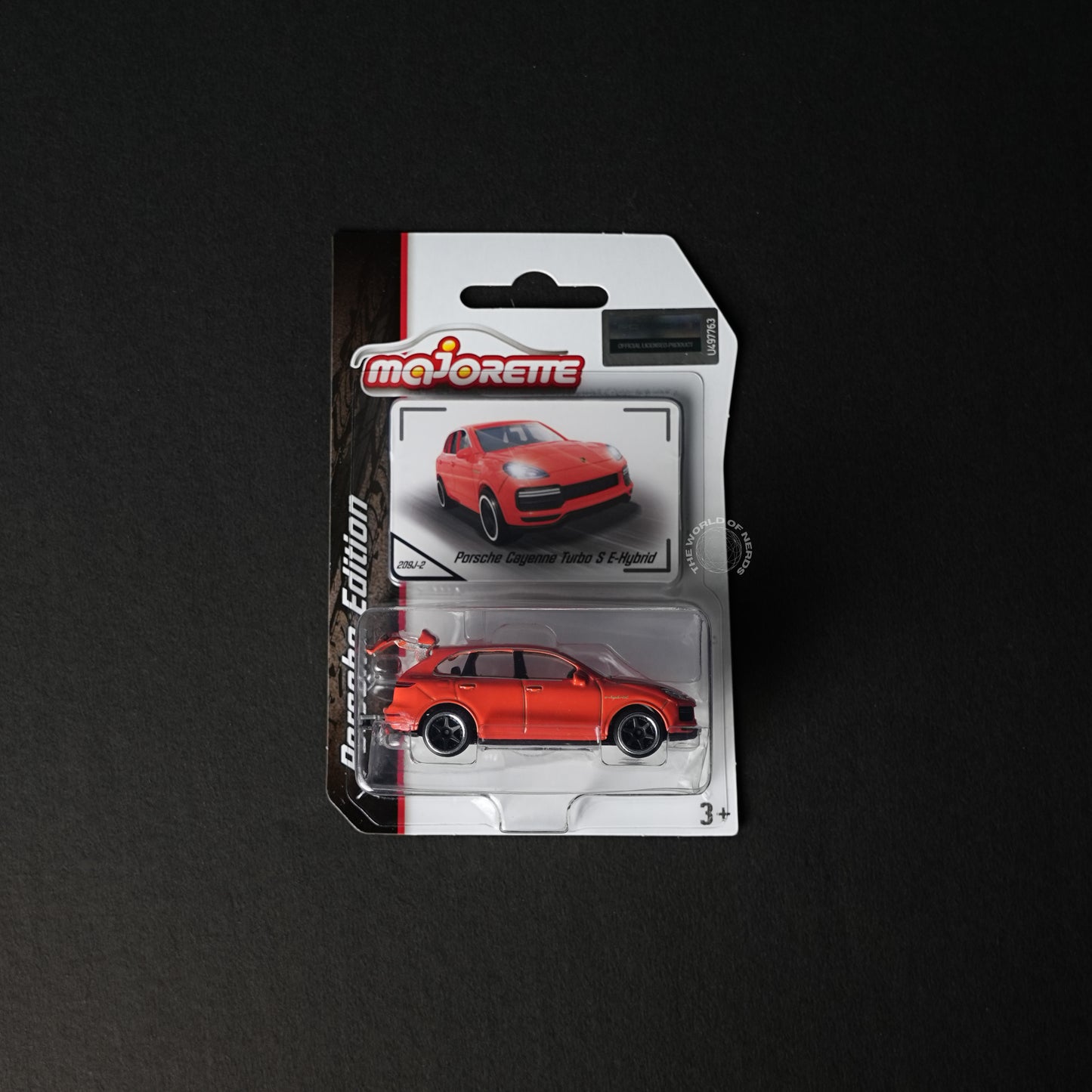 Majorette Porsche Cayenne Turbo S E-Hybrid Diecast Car - The World Of Nerds