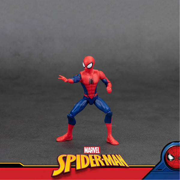 ZD toys Spider-Man Classic Action Figure – 4 Inch Poseable Collectible for Kids & Fans