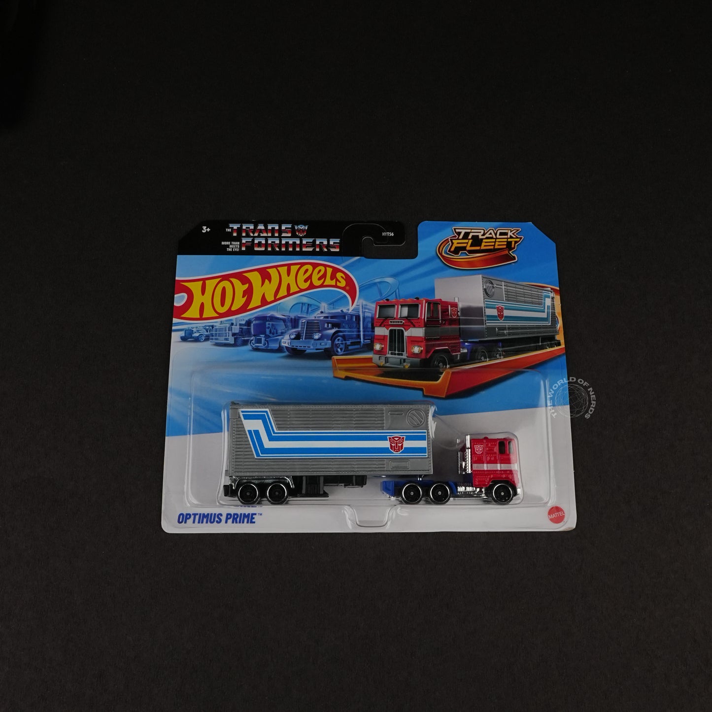 Hot Wheels Optimus Prime – Transformers Track Fleet Series Diecast