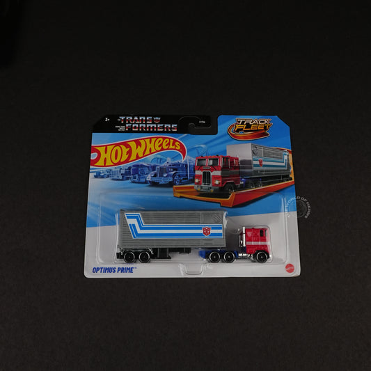 Hot Wheels Optimus Prime – Transformers Track Fleet Series Diecast