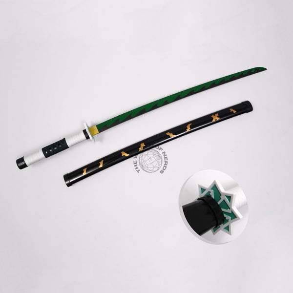 SANEMI SHINAZUGAWA-NICHIRIN WOODEN KATANA