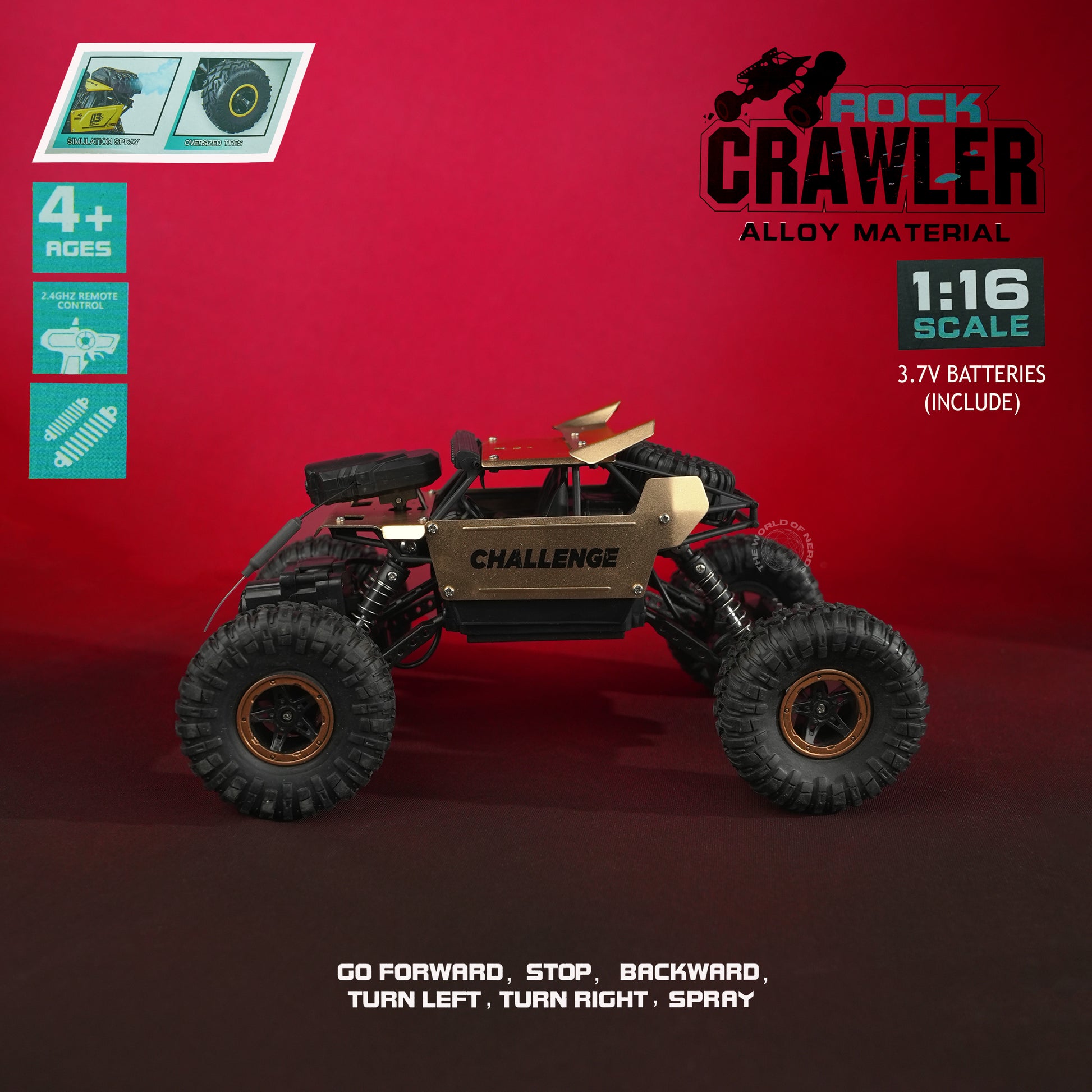 R/C-ROCK CRAWLER WITH CAMERA - The World Of Nerds