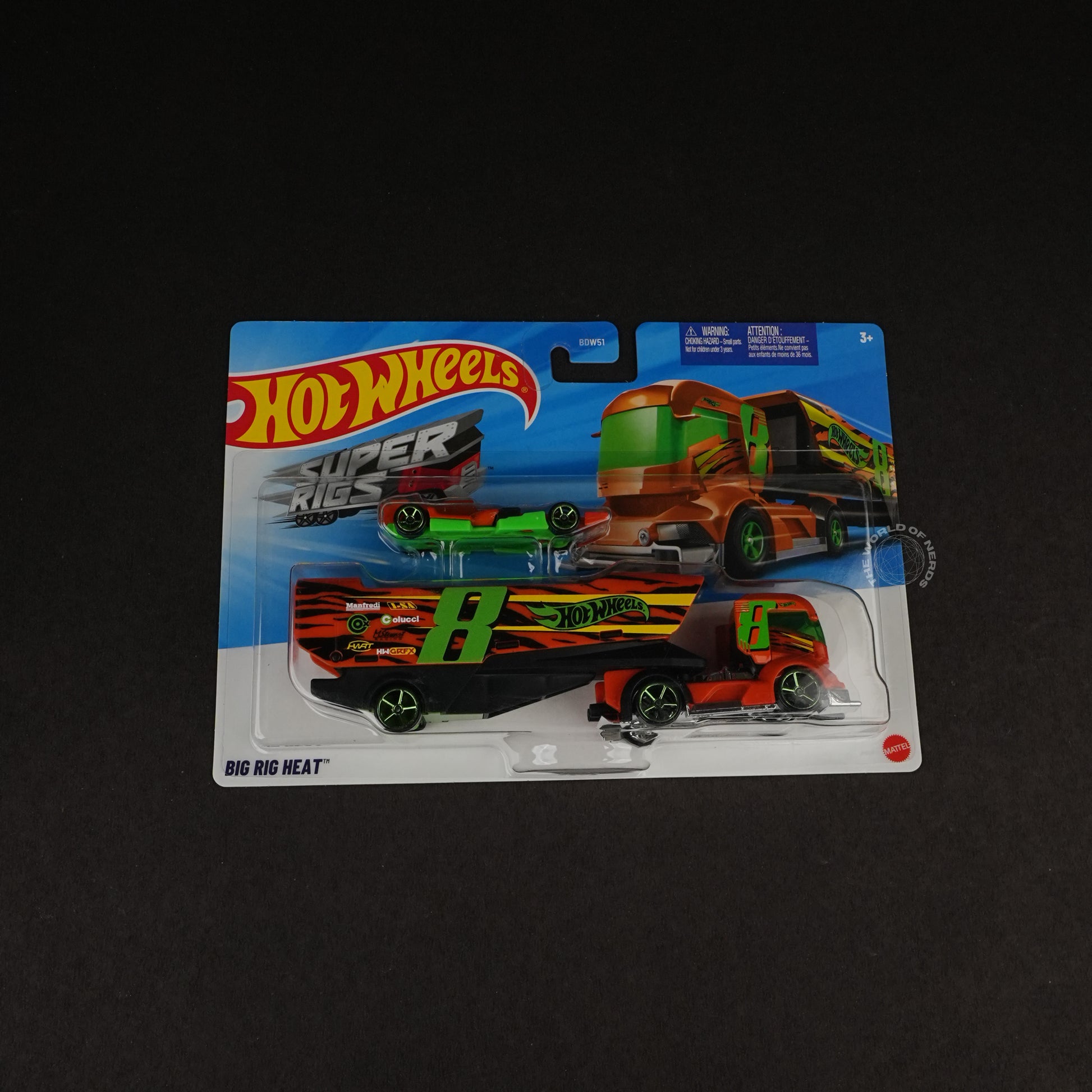 Hot Wheels Super Rigs Die-Cast Transporter - The World Of Nerds
