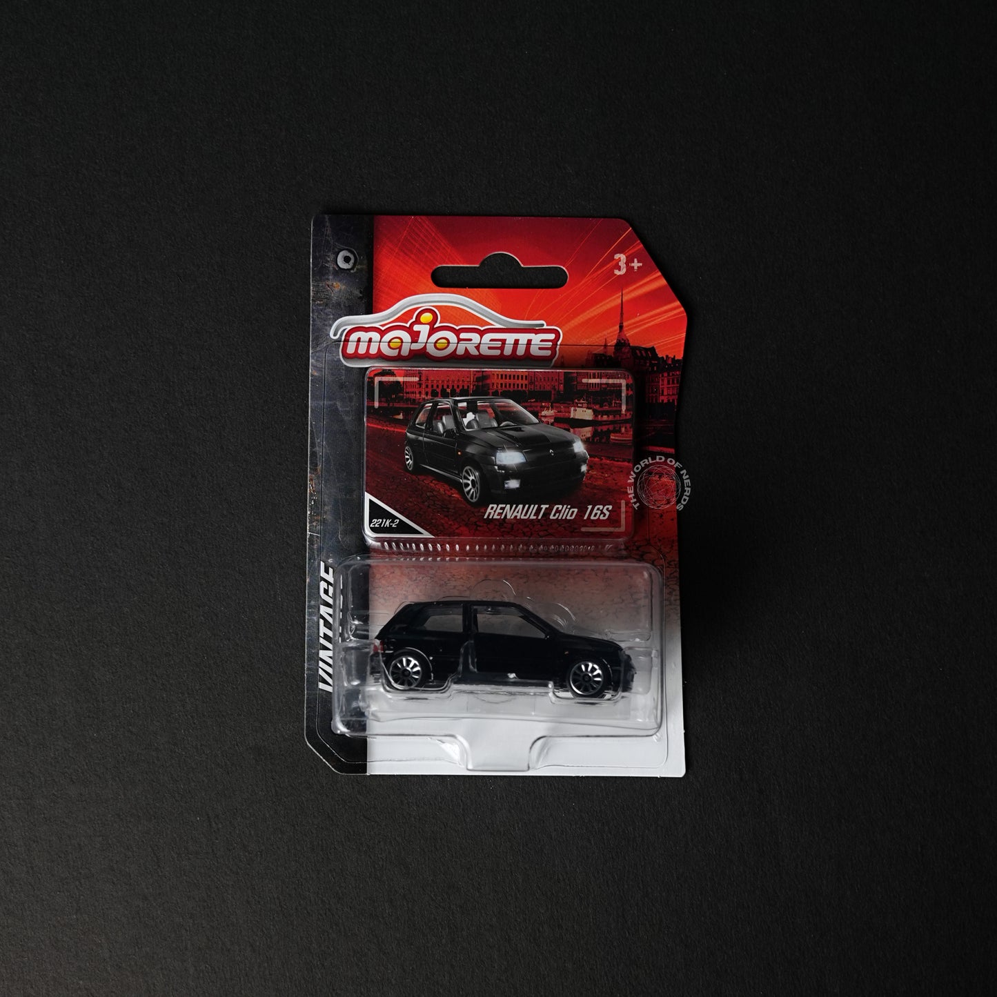 Majorette Renault Clio 16S Diecast Model Car - The World Of Nerds