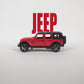Jeep Wrangler Rubicon Red Model Car - 1:32 Scale Diecast
