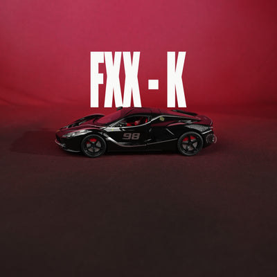 Ferrari FXX-K Diecast Model Car – 1:22 Scale (Black) - 2