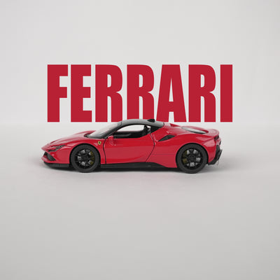Ferrari SF90 Red Model Car - 1:32 Scale Diecast