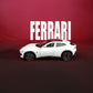 Ferrari Purosangue Diecast Model Car – 1:22 Scale (White)