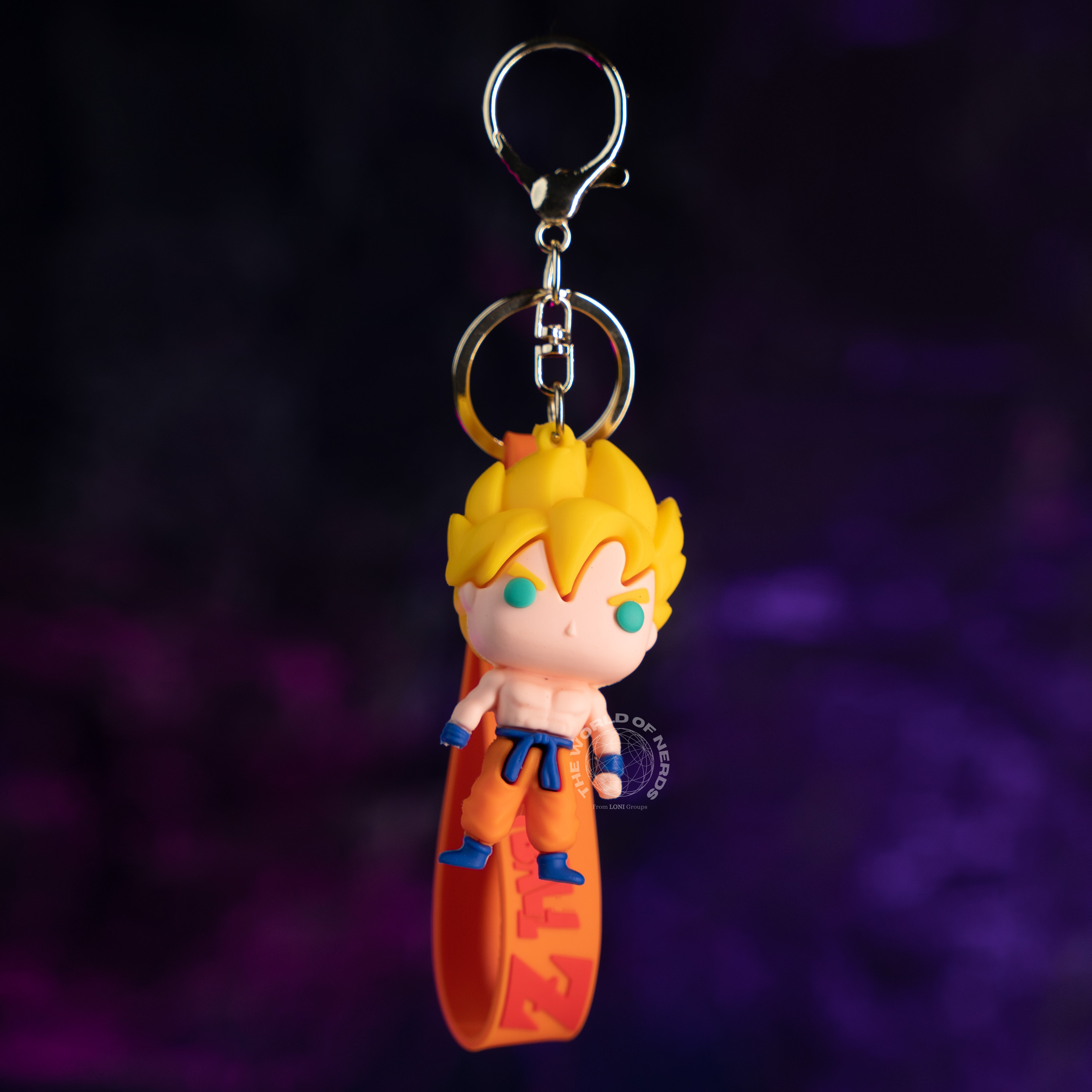 DRAGON BALL Z SUPER SAIYAN GOKU KEYCHAIN