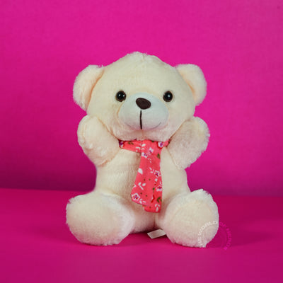 Teddy Bear Soft Toy - Cream