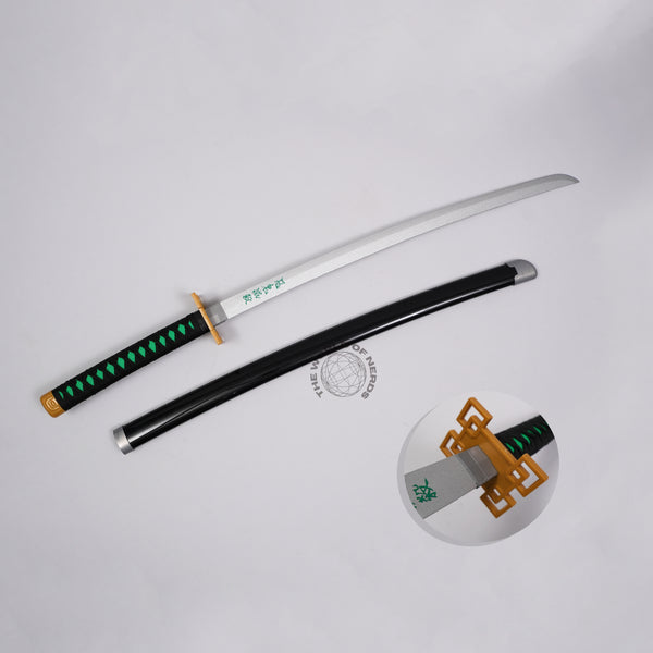 Muichiro Tokito Wooden Katana – Demon Slayer Anime Sword