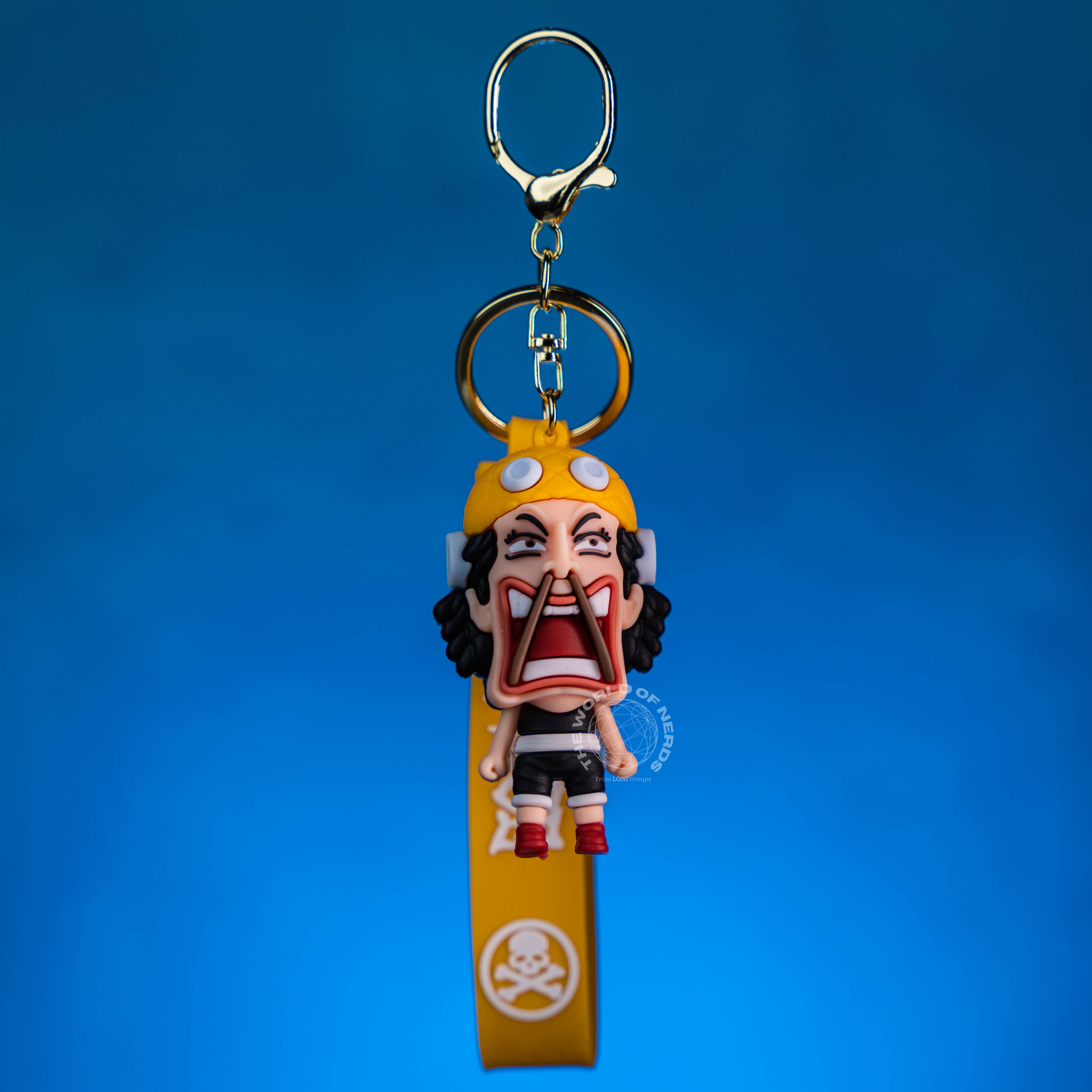 ONE PIECE ANIPULSE USOPP KEYCHAIN