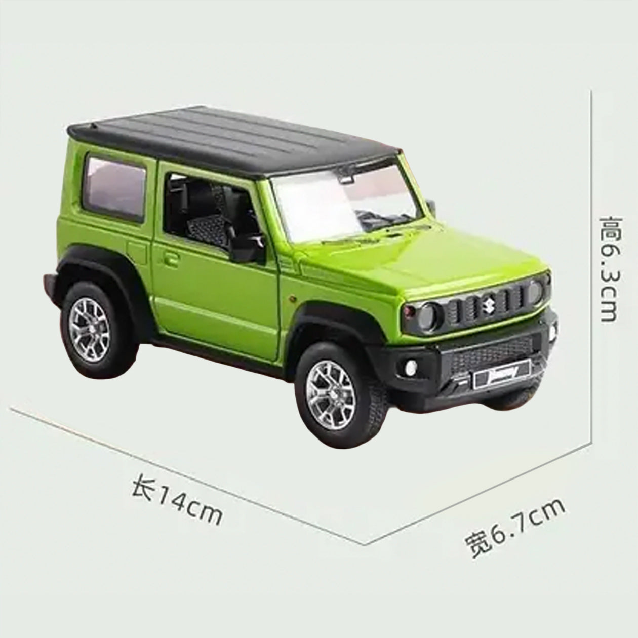 Suzuki Jimny Green – MSZ - The World Of Nerds