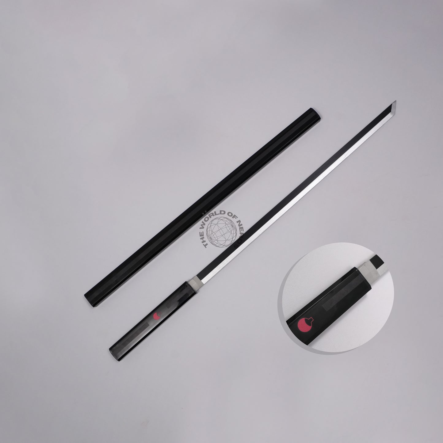 Sasuke Wooden Katana Black – Naruto Anime Sword