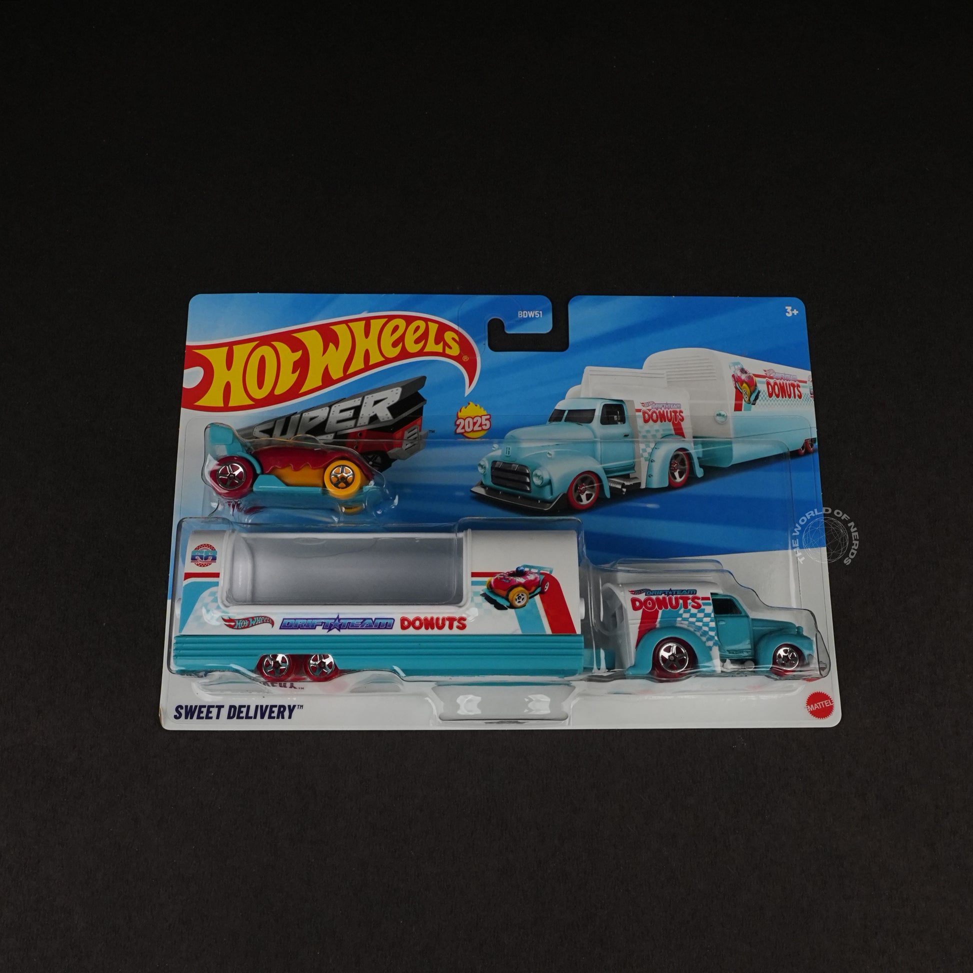Hot Wheels Super Rigs Sweet Delivery Donuts Truck Diecast - The World Of Nerds