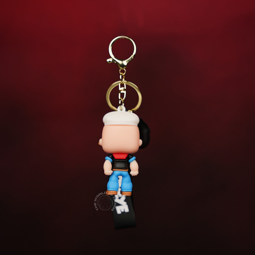 Popeye Cartoon Keychain