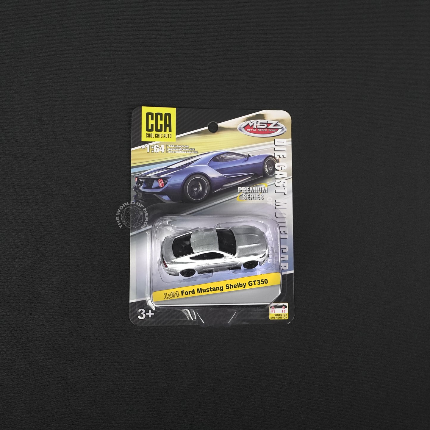 Ford Mustang GT350 -- Grey -- CCA - The World Of Nerds