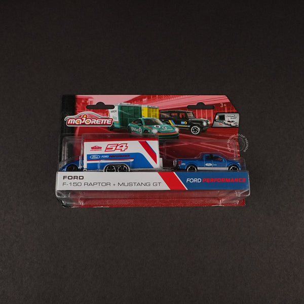 Majorette Ford F-150 Raptor & Mustang GT – Ford Performance Team Edition Diecast Car