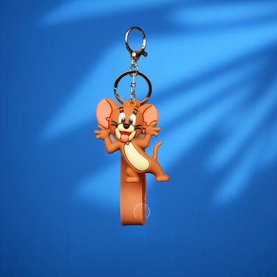 Jerry Cartoon Strap Keychain