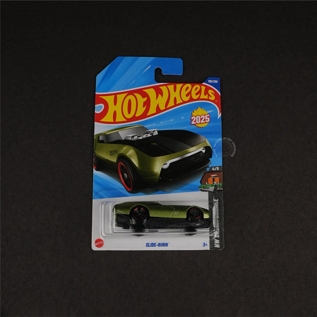 Hot Wheels Slide-Burn 2025 HW Drift Edition Diecast car - The World Of Nerds
