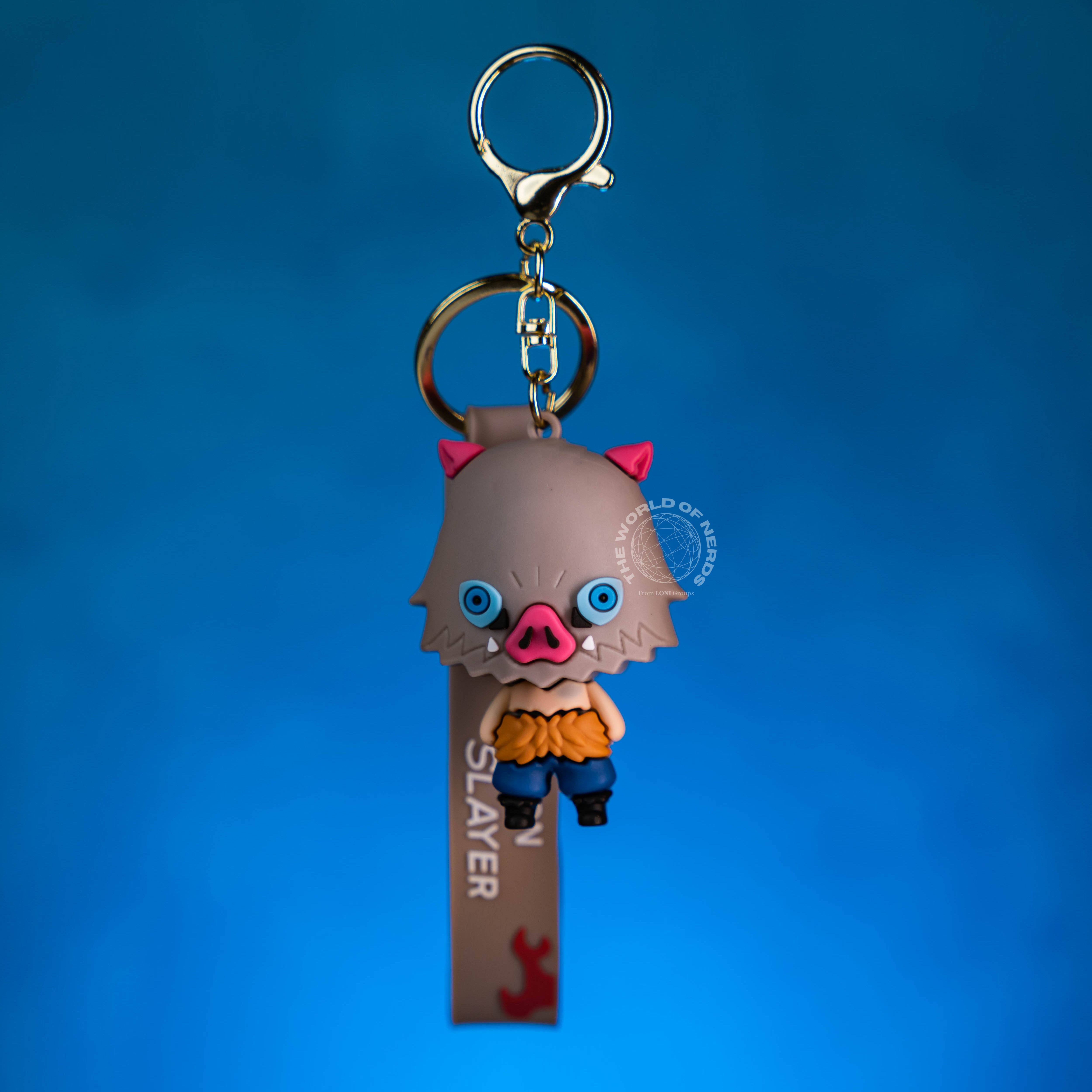 DEMON SLAYER INUSUKE HASHIBIRA KEYCHAIN