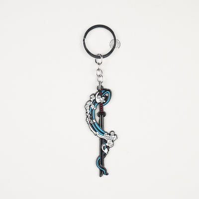 Samurai Wave Sword Keychain – A Weapon of Precision