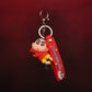 Shinchan Red Lying Anime Keychain