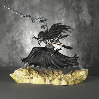 Ichigo Kurosaki Bankai Action Figure Black Version with Base 27.5cm – Bleach Premium Anime Collectible