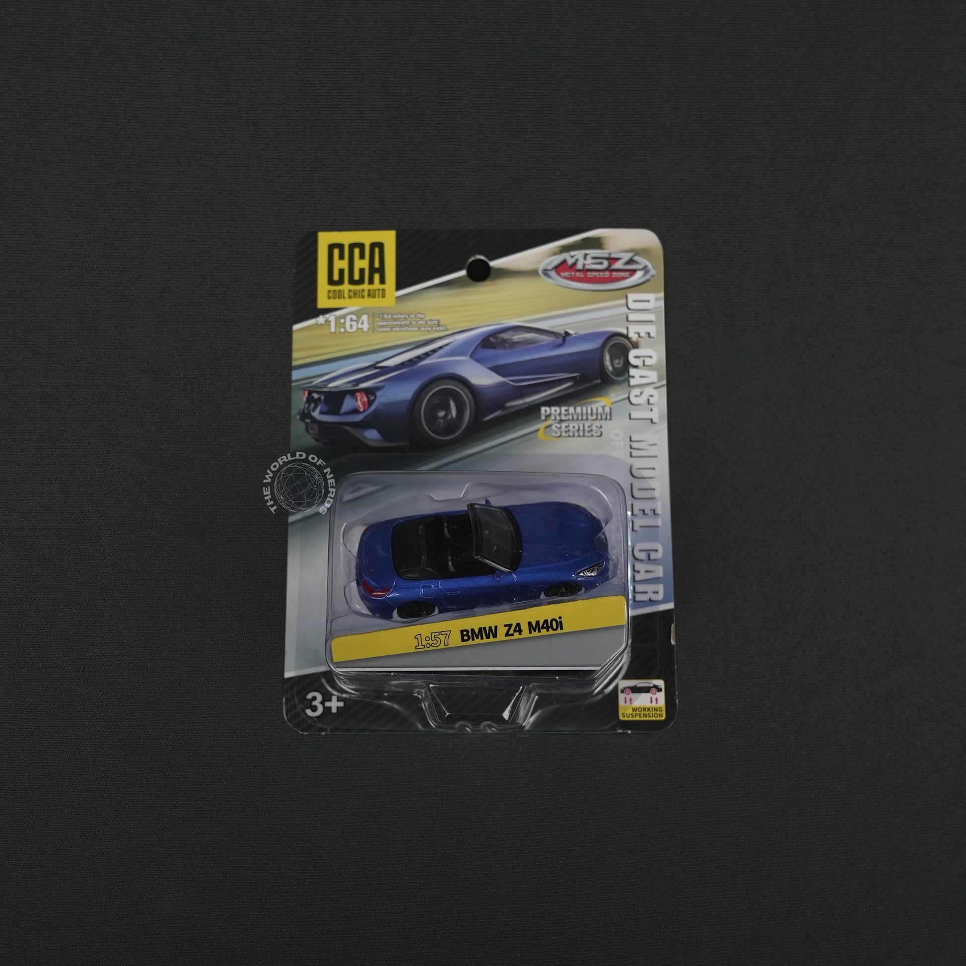 BMW Z4 M40i -- Blue -- CCA - The World Of Nerds