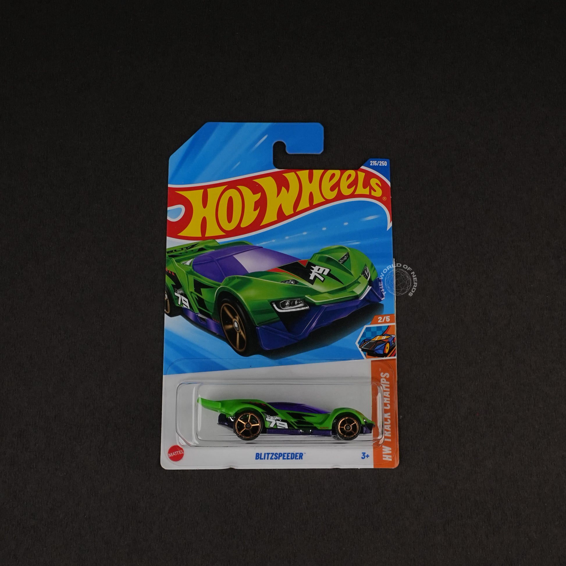 Hot Wheels Blitzspeeder – HW Track Champs Series Diecast - The World Of Nerds