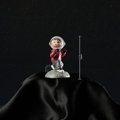 Mini Shinchan in Space Suit Figurine