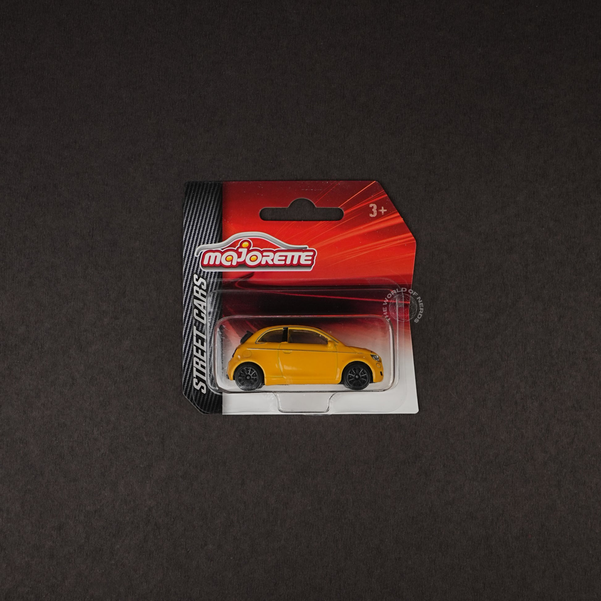 Majorette Premium Diecast Vehicle – Yellow Compact Coupe - The World Of Nerds