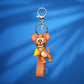 Jerry Cheese Cartoon Strap Keychain